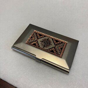 Silver card case
